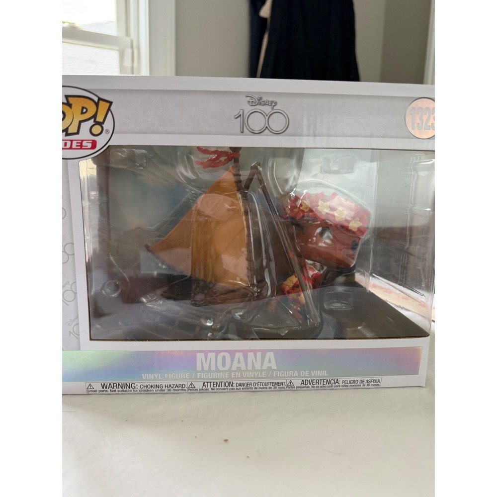 Funko POP! Rides - Disney 100 Moana On Boat - Vinyl Figure - Super Deluxe - 1323